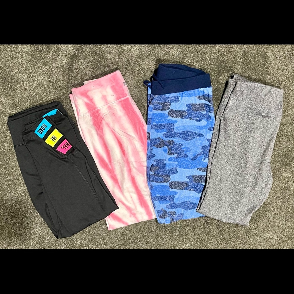 Like New Girls Justice Leggings (size 18/20)